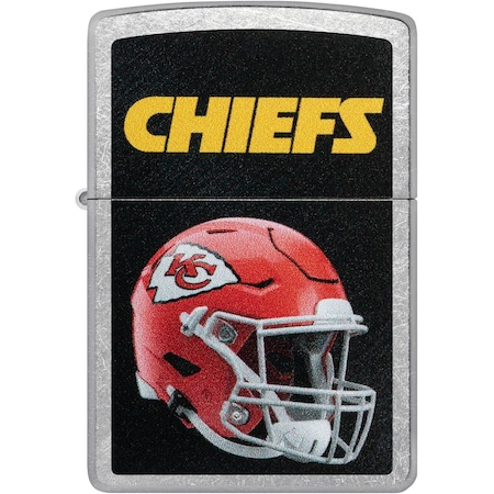 Zippo 2024 Zippo Nfl Kansas City Chiefs, Street Chrome,  ZIP-48434
